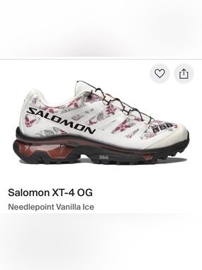 Salomon Women’s Salomon XT-4 OG Needlepoint sneakers brand new sold out 9